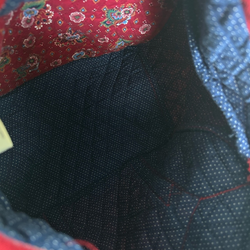 Vera Bradley Provincial Red Hoosier 1986 bag - Picture 11 of 16